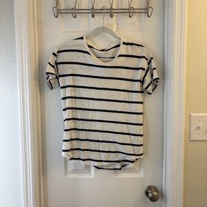 Madewell Navy Striped Top